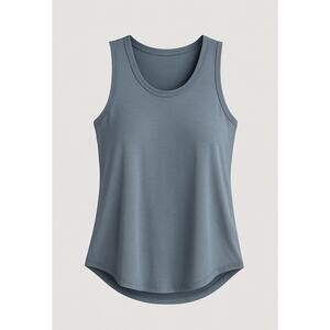 Double Zero Blue Scoop Neck Flowy Tank Top Women’s Medium